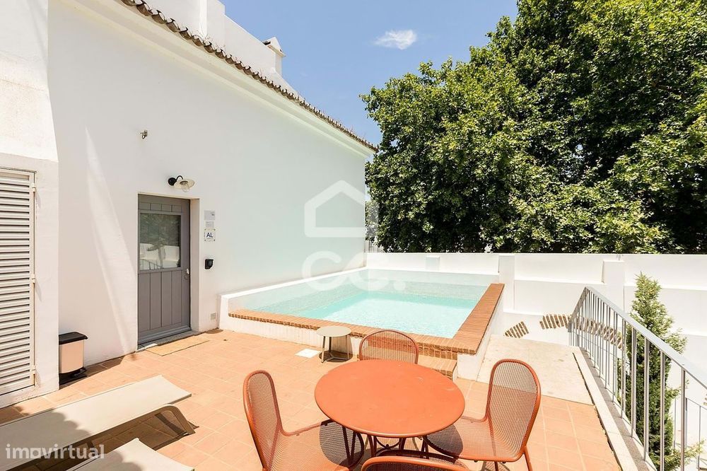 T1 Exclusivo com Piscina em Condomínio Privado no Centro Histórico de