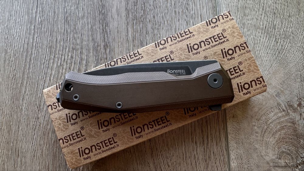 Ніж складаний Lionsteel Myto m390 alluminum