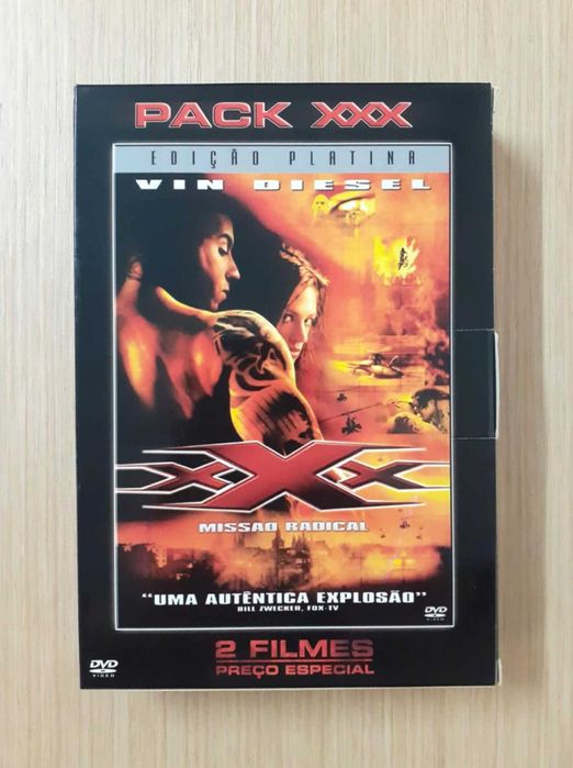 Pack XXX Missão Radical / XXX 2 Estado Radical (2x DVD)