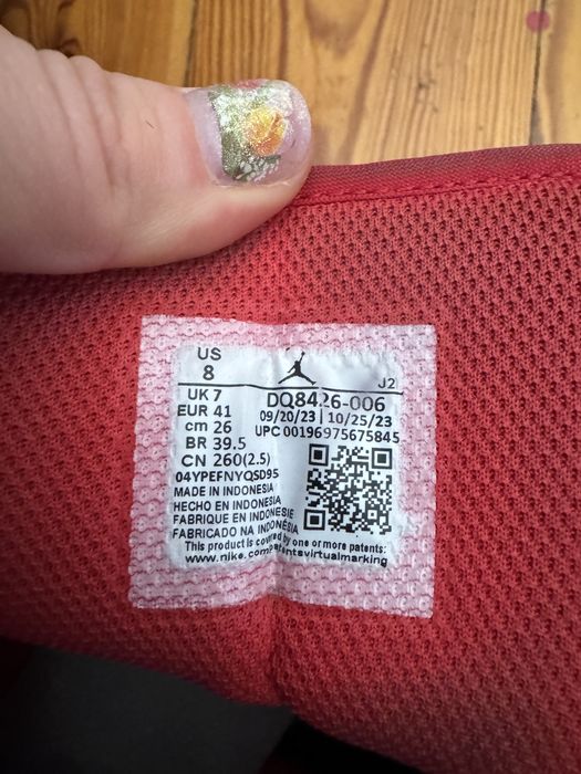 Nike jordan rozmiar 41