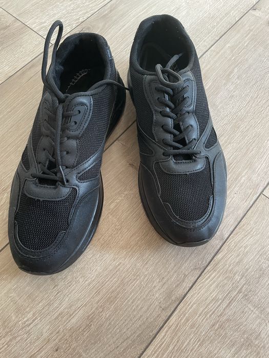 Sneakersy czarne, męskie, ccc, rozmiar 42