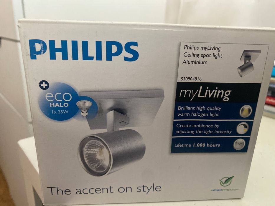 Lampki kinkiety na łóżko Philips my living 2 sztuki