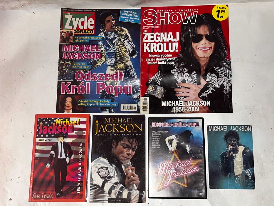 DVD Michael Jackson + inne...Zestaw
