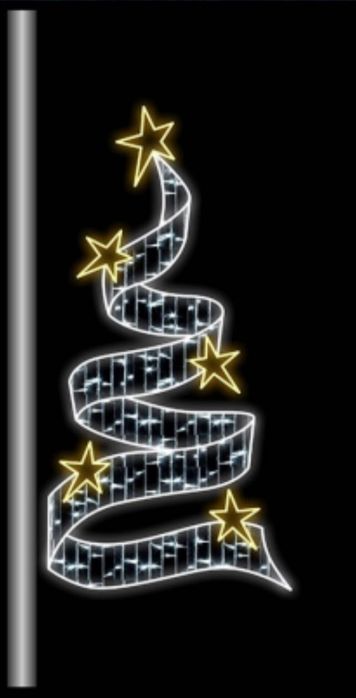 Painéis Decorativos - Iluminação de Natal