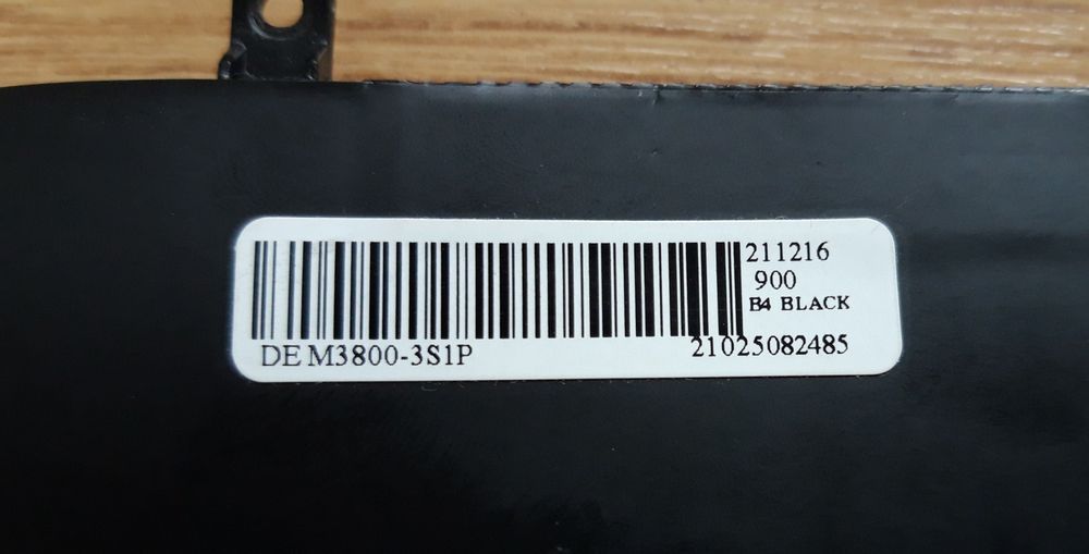 НЕРОБОЧА батарея акумулятор до ноутбука Dell M3800-3S1P 11.1V 4000mAh