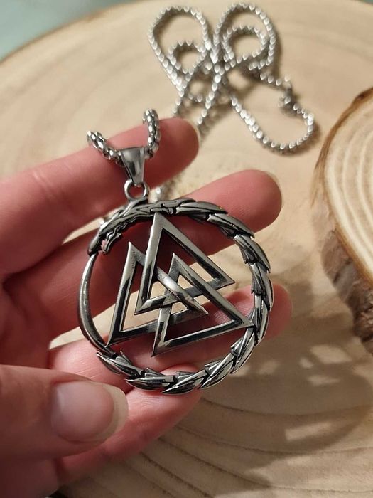 Fio colar necklace cordão vikings runas odin valhalla nórdico dragão