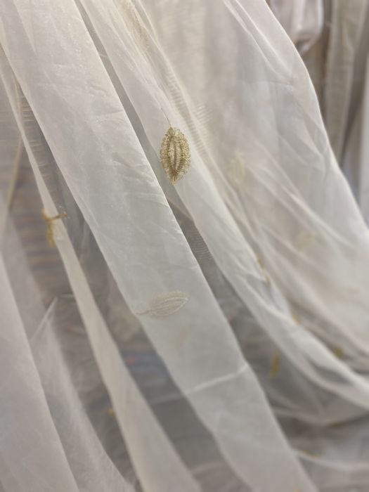 Materiał firankowy sukienkowy