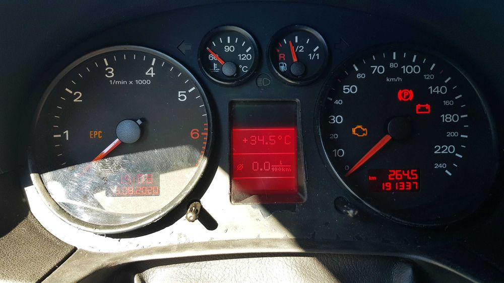 Wymiana wyświetlacza FIS MFA LCD Audi VW Seat Skoda