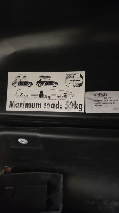 Sprzedam box/bagażnik samochodowy na dach