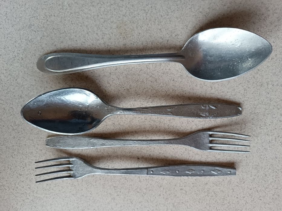 Ложки и вилки алюминиевые СССР