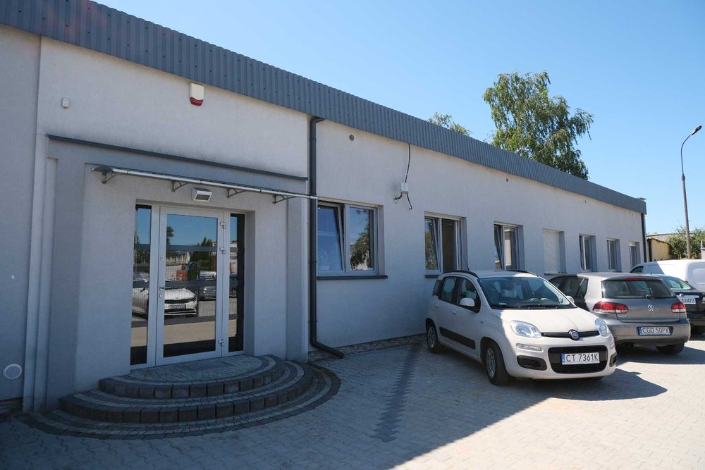 Wynajmę biuro (185 m2)  z magazynem (195 m2)