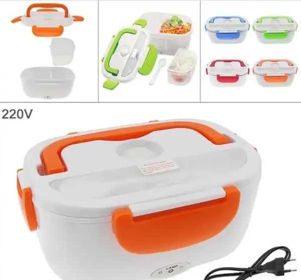 Электрический ланч бокс с подогревом от сети 220В