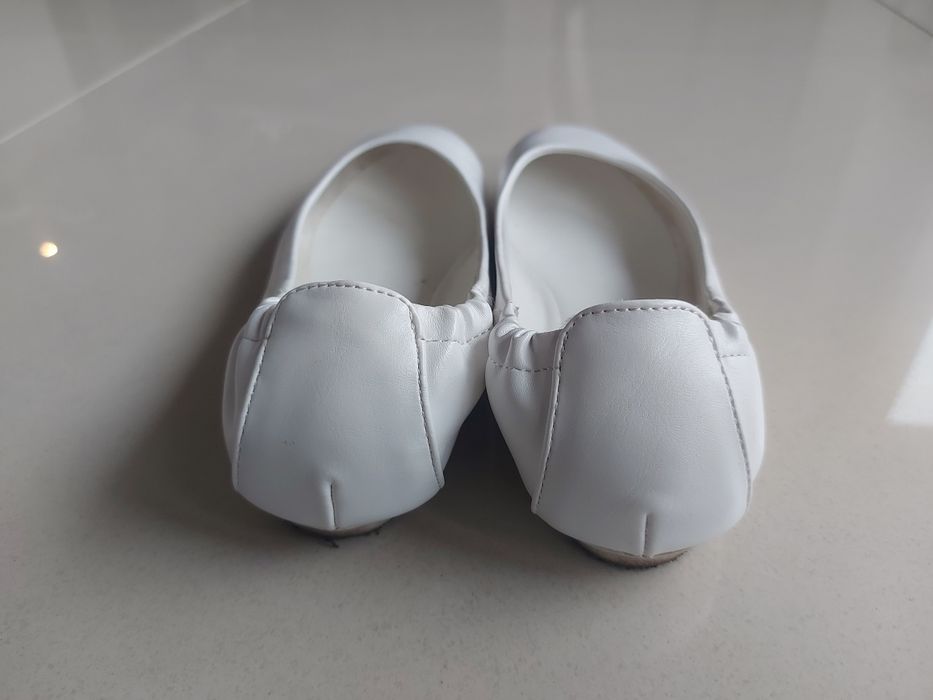 Baleriny buty białe 32