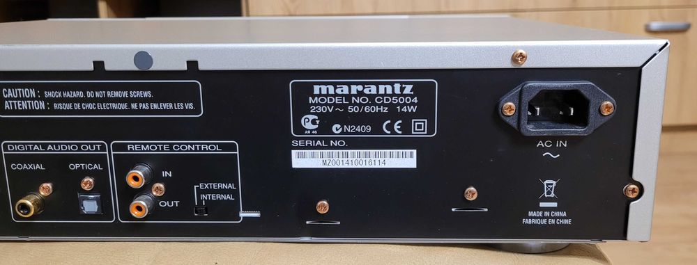 Marantz CD5004 odtwarzacz CD MP3 WMA z pilotem