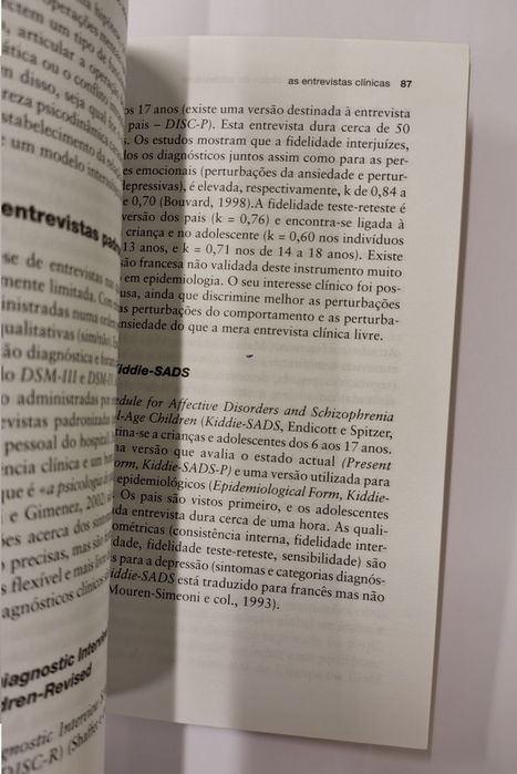 O exame psicológico e clínico do adolescente, de Hervé Bénony