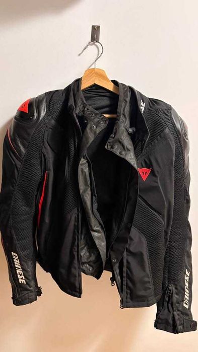 Casaco dainese super rider preto vermelho