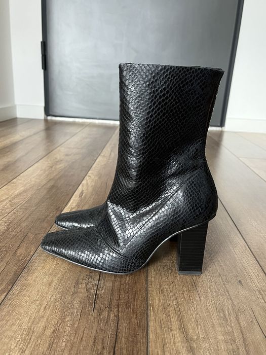 Botki na obcasie top shop