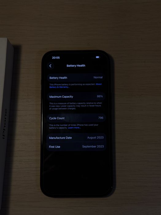 iPhone 15 Black 128GB