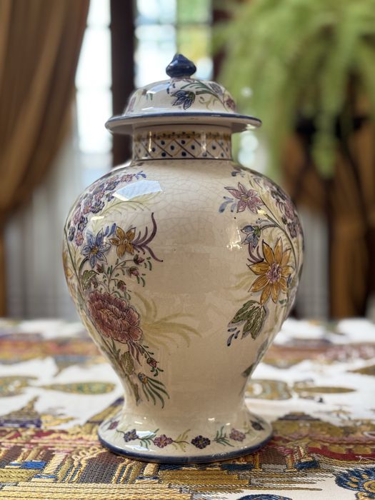 Pote Vintage Carvalhinho RARO - Assinado (séc XIX - XX) - 33cm