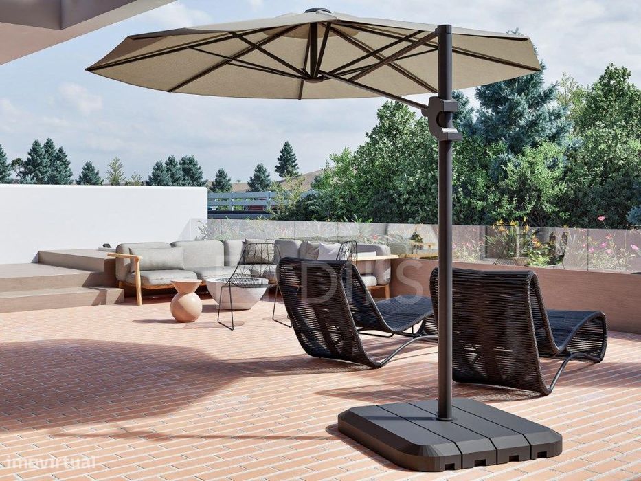 Apartamento T1 com terraço em novo empreendimento nas Colinas da Bo...