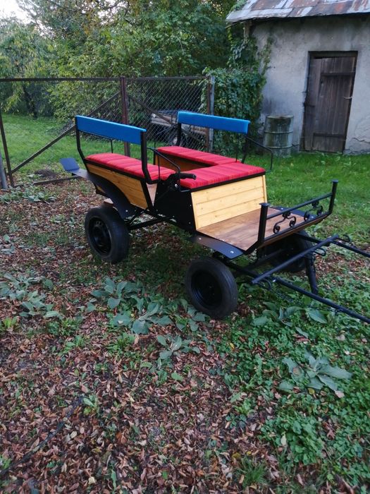 Bryczka konna do kuca / hucula / quada