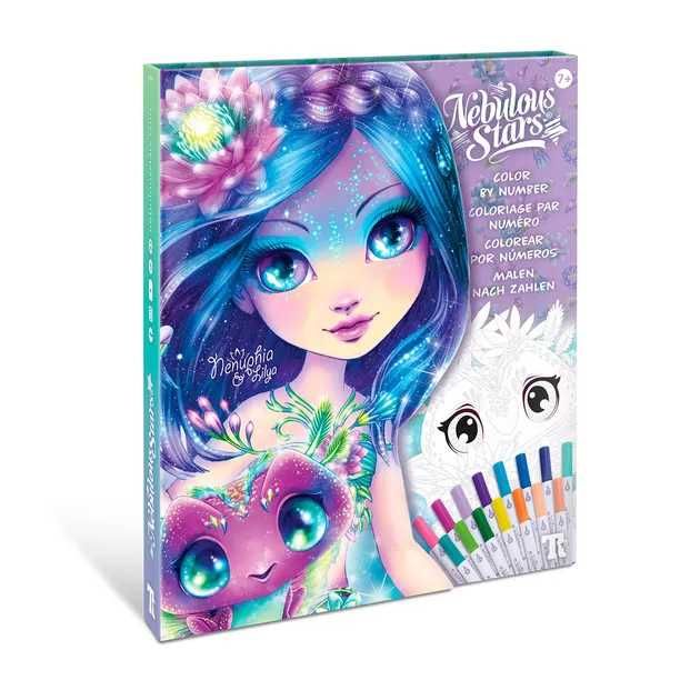 11381 Nebulous Stars Розмальовка по номерах Чарівні світи зірок