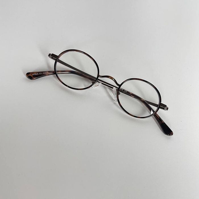 Okulary do komputera, okrągła oprawka, mały rozmiar