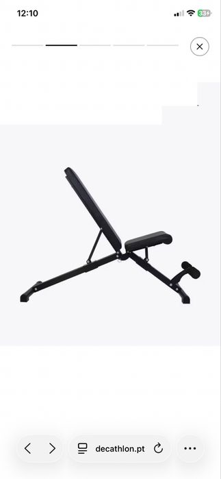 Banco de musculação Fitness Tech