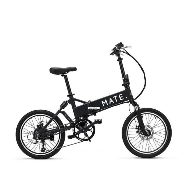 Bicicleta Mate City preta