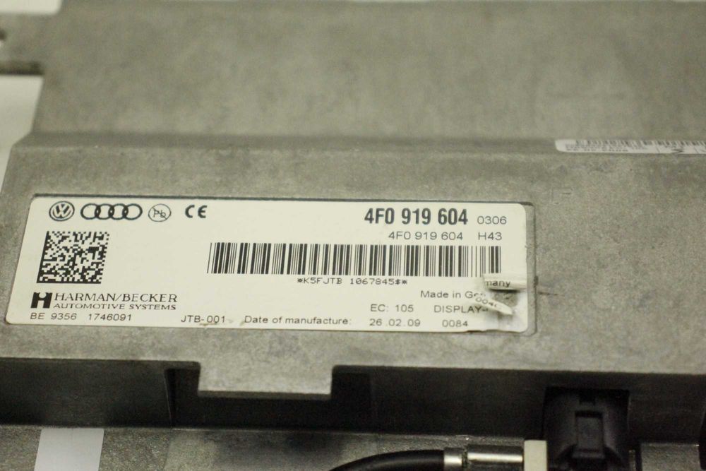 ekran wyświetlacz nawigacji audi a4 b8 a5 a6 c6 kostka