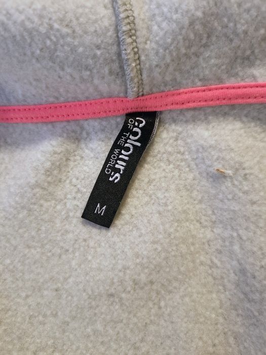 Szara mięciutka bluza dresowa damska r. M