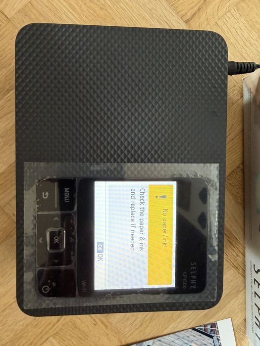 Drukarka canon selphy cp1500 jak nowa