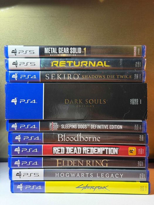 Ігри PS4 / PS5 Cyberpunk Red Dead Redemption Bloodborne Uncharted Dark