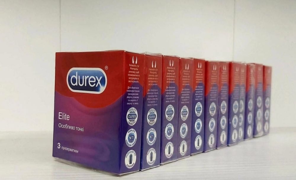 Презервативы Durex Дюрекс 36шт-блок.Elite особо тонкие