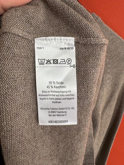 Royal Class Silk Cashmere чоловічий світер светр джемпер розмір M