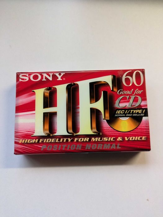 Sony FX II 60 + HF 60 – Lote de Cassetes Seladas Vintage (NOS)