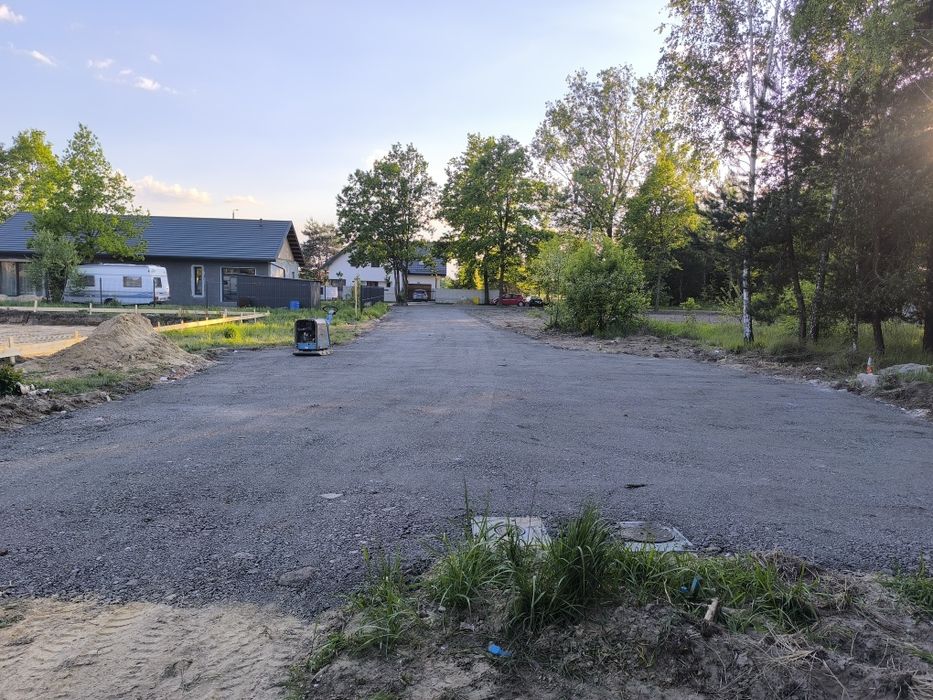 Działka budowlana z MPZP, drogą i wodą w drodze wewnętrznej