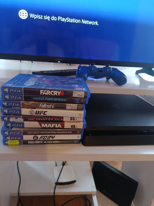 Sprzedam PS4 z 9grami