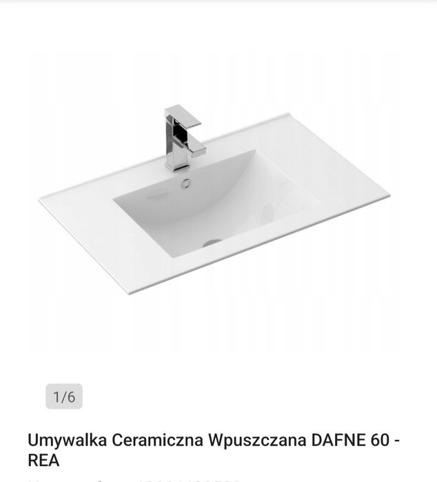 Umywalka Rea Dafne 60