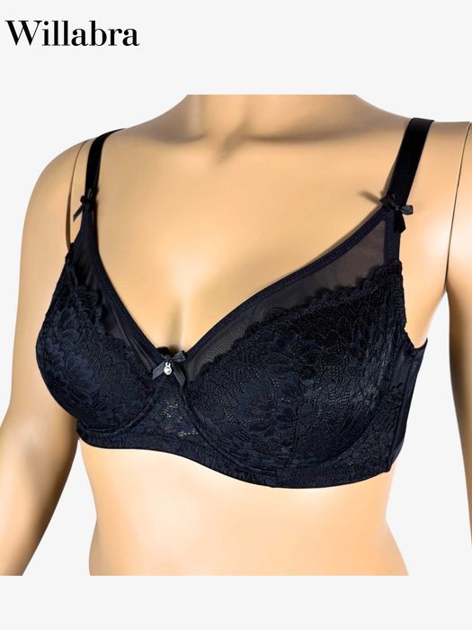 Biustonosze damskie Willabra z koronki - nowe, różne kolory i rozmiary