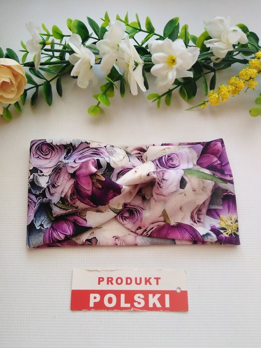 Szerokie opaski przeplatane  ~ na głowę ~ hand made