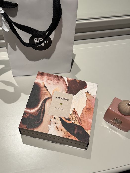 Коробка пакування парфюм духи guidance amouage оригинал гайденс амуаж