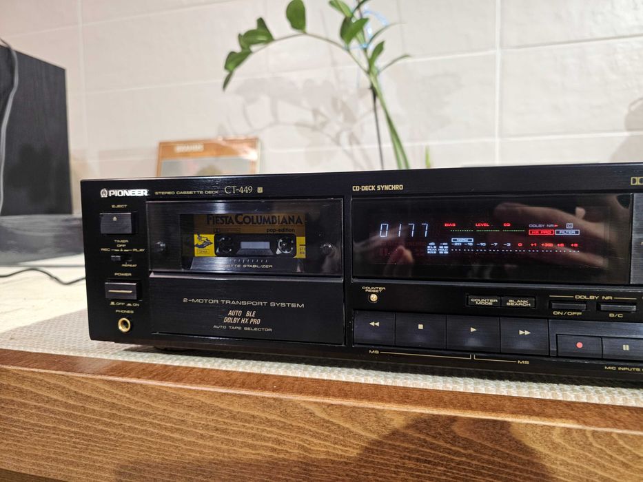 Касетна дека Pioneer CT-449 DOLBY HX PRO