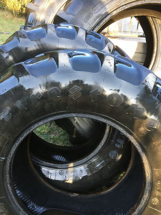 Opony rolnicze rozmiar 16.9/38 i 13.6/24