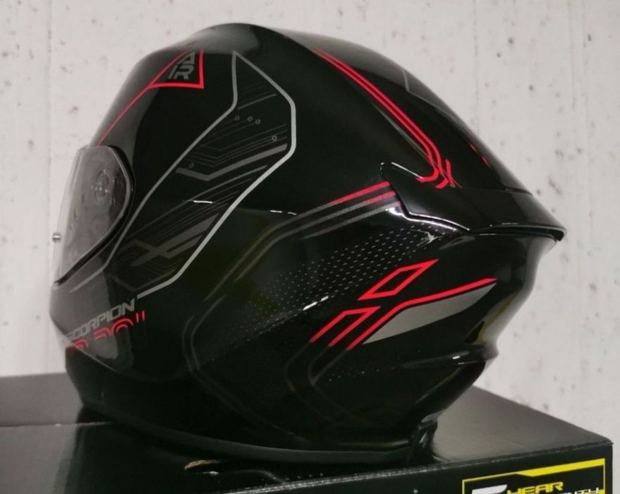 Capacete Scorpion exo 391 spada Black / Red