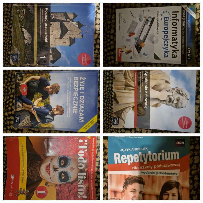 Podręczniki do I klasy liceum / technikum