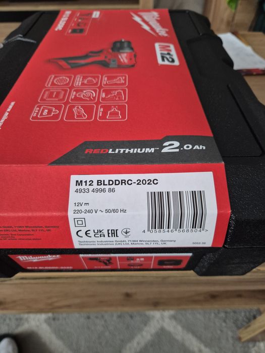 Wkrętarka Milwaukee M12 BLDDRC-202C