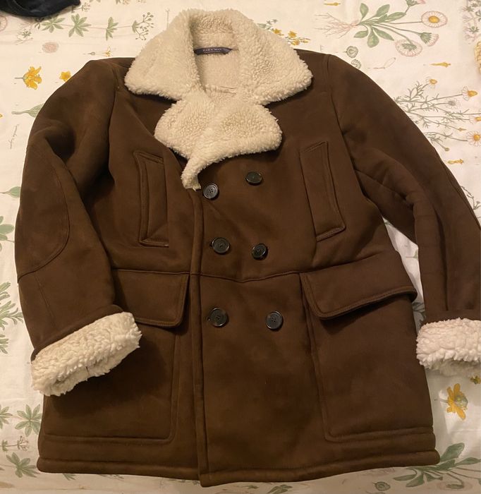 Casaco da Zara com pelo interior