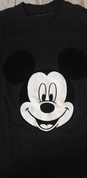 Koszulka czarna myszka miki