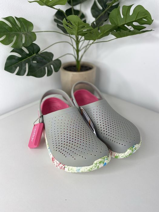 Крокси Клякси Crocs LiteRide Яскраве взуття